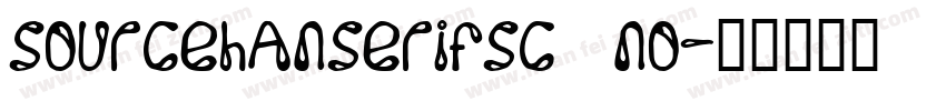 sourcehanserifSC no字体转换